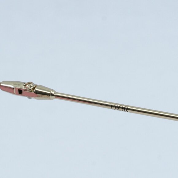 Dior MISSDIOR B1U B0N0 Sunglasses Gold Cat Eye Frame, Pink Lenses - Picture 7 of 13